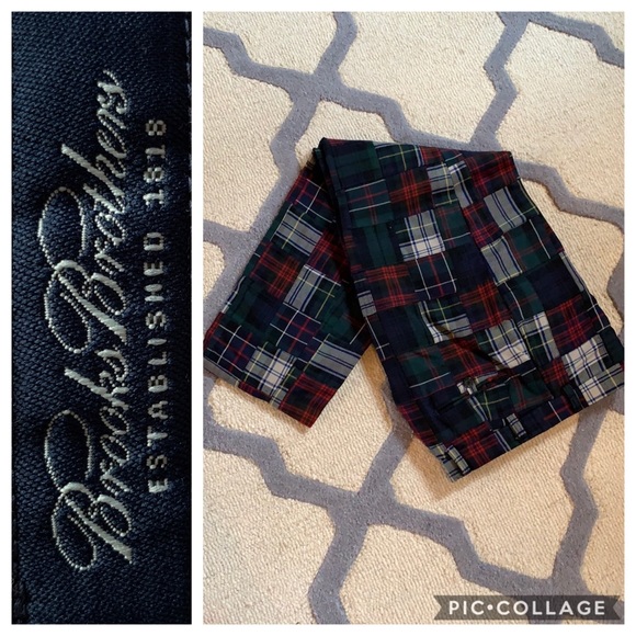 Brooks Brothers Other - Brooks Brothers Men’s Plaid Holiday Pants 36/30